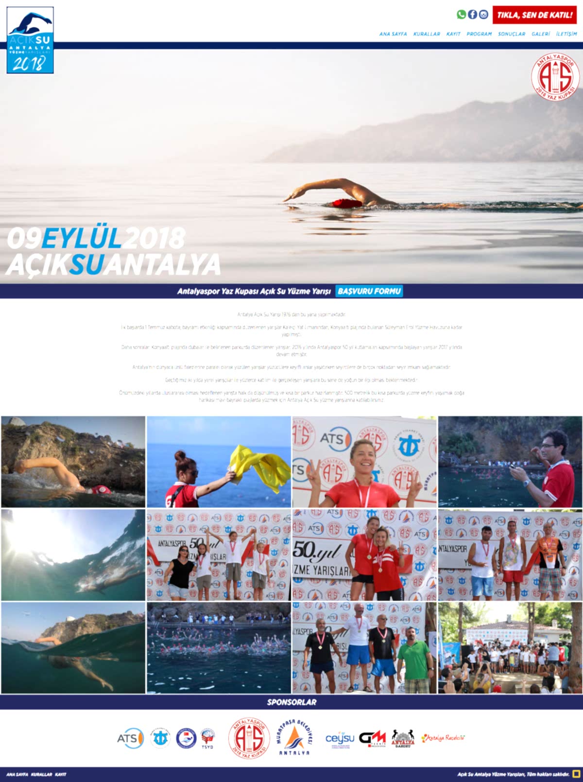 Antalyaspor Açık Su Yaz Kupası 36