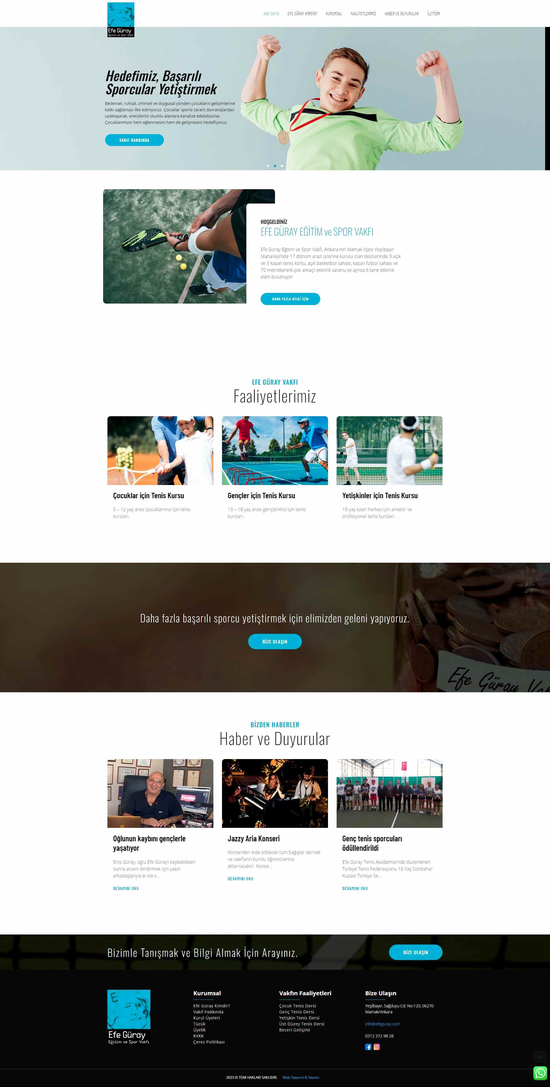 Efe Güray Eğitim ve Spor Vakfı 211