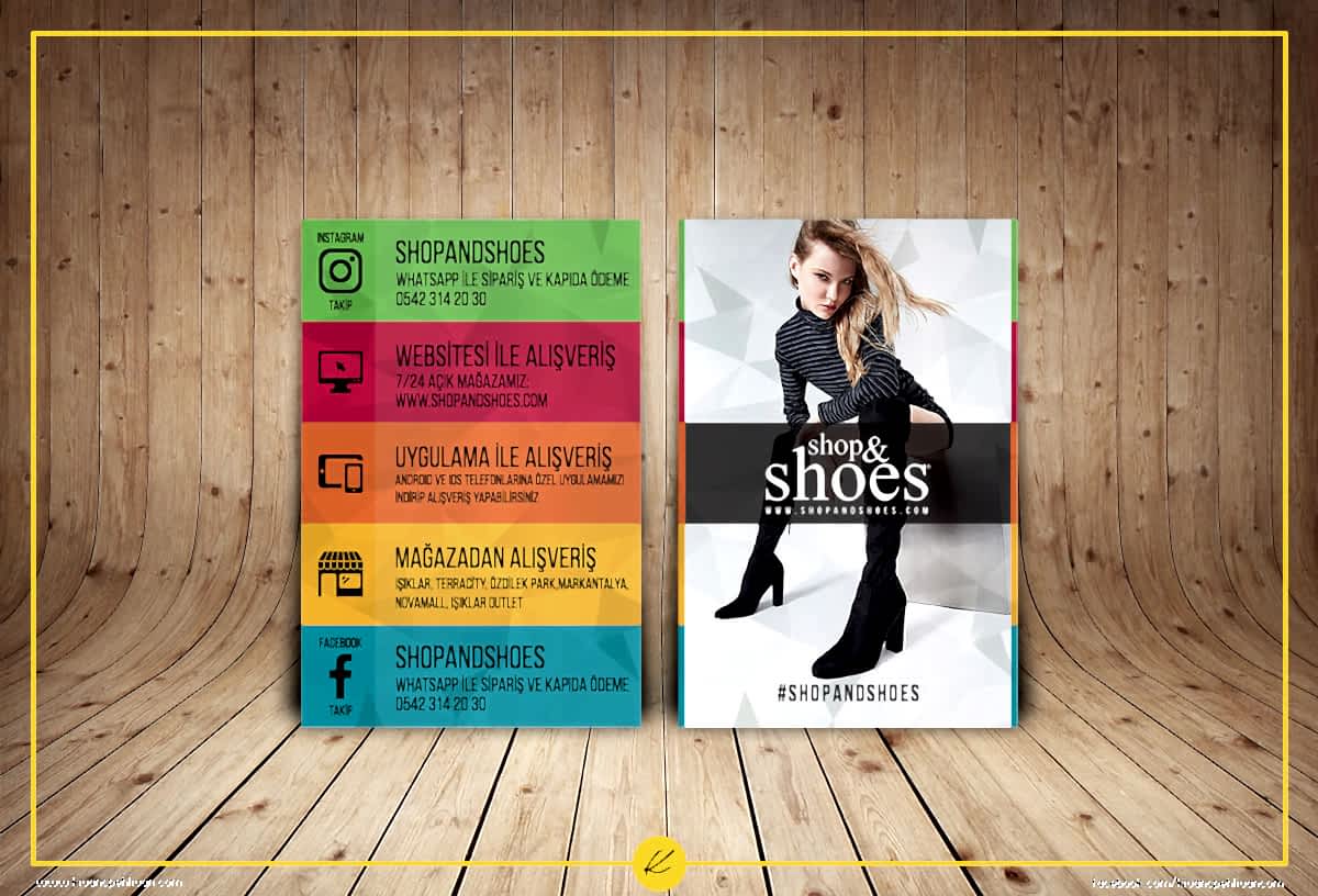 Shop & Shoes Sosyal Medya Kartı 247