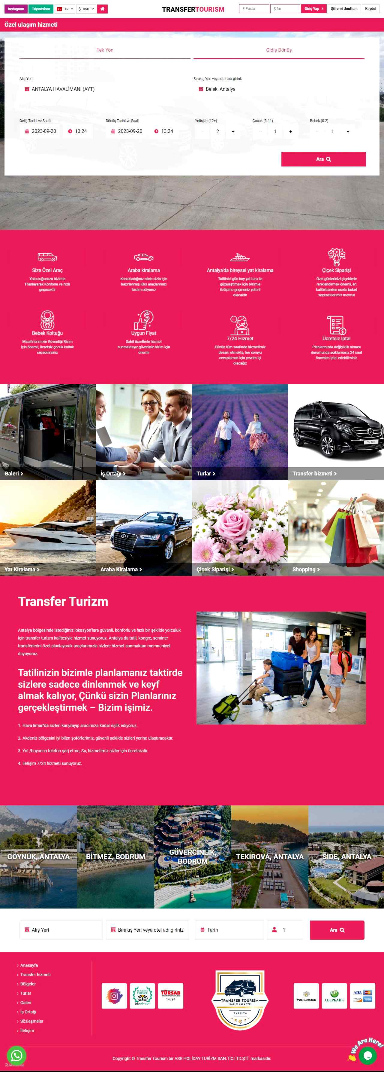 Transfer Tourism 236